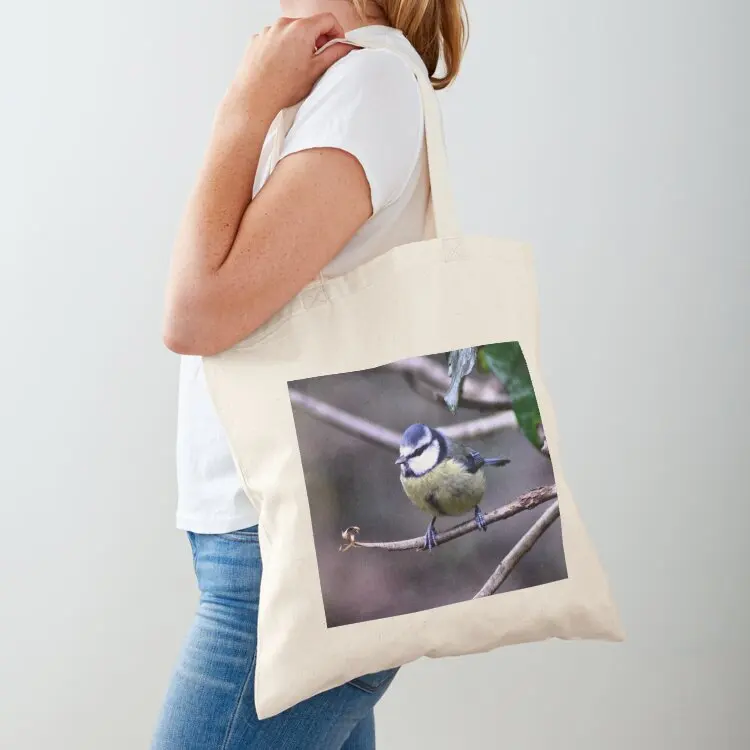 

blue tit Tote Bag shopper bag women Women bags large tote bag shopper bags