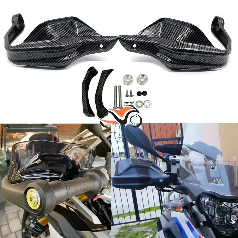 

R1200GS LC S1000XR Motorcycle Accessories Carbon Handlebar Guard Hand Protector For BMW F900R XR F750GS F850GS R1250GS Adventure