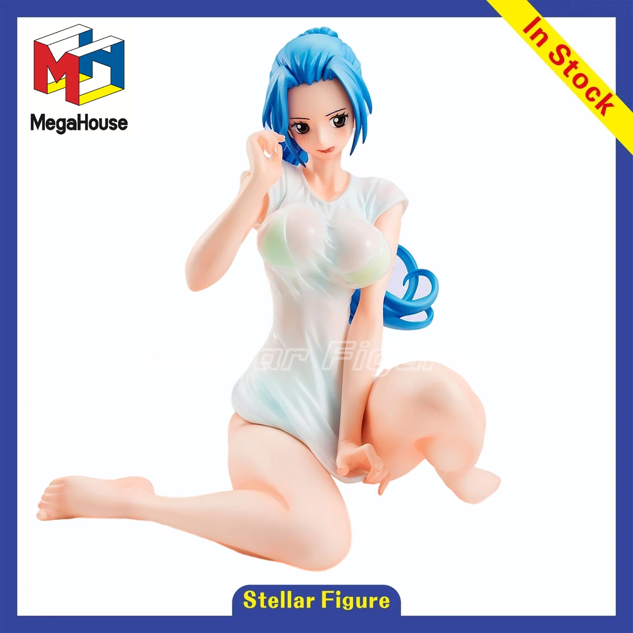 

【SF】In Stock MegaHouse POP Limited Edition ONE PIECE Nefertari Vivi 1/8 Scale Figures Model Collection Gift