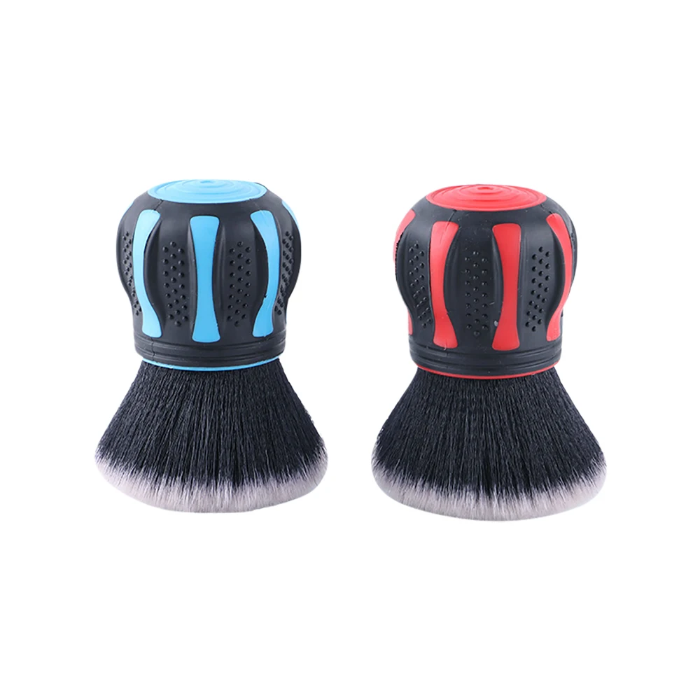 1PC Car Detailing Brushes With Storage Rack Covers Soft Bristles Auto Interior Dust Cleaner Car Detail Brush Cleaning Tool