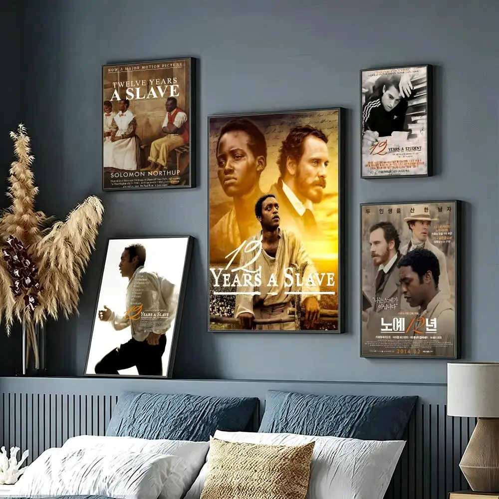 movie 12 Years a Slave Poster HD Poster Sophisticated Modern Aesthetic Wall Art For Living Room Bedroom Office Cafe Decor