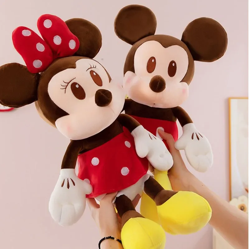 30/70CM Disney Mickey Maus Plüsch Puppe Niedlichen Cartoon Anime Minnie Maus Plüsch Spielzeug Geburtstag Geschenke Weihnachten für Kinder