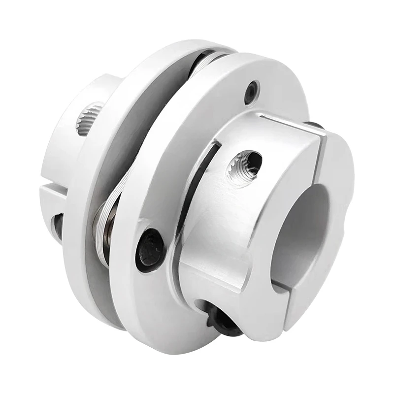 

12mm/14mm/15mm/16mm/17mm/18mm/19mm/20mm Stepped Single Disc Flange Coupling Coupler Flexible Servo Motor Connector Sleeve D56L45