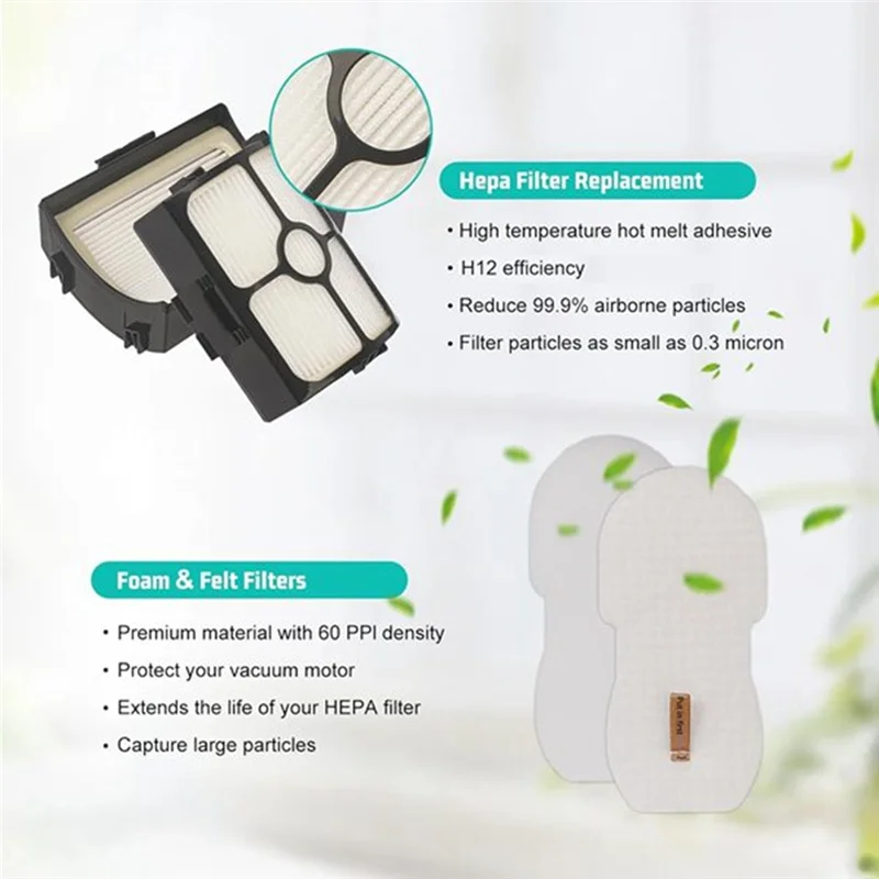 

-A32M Filter Andfoam & Felt Filters Kit Forshark HZ3002 / HZ3000 XFFKHZ3000 XHFHZ3000 Spare Parts