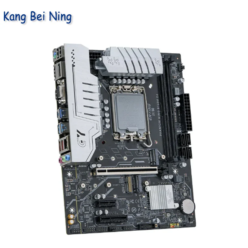 ERYING Gaming Computer B760M D4 V1.0 Desktop Motherboard Support 12/13th i9/i7/i5/i3/Pentium LGA1700 Socket Series CPU Processor