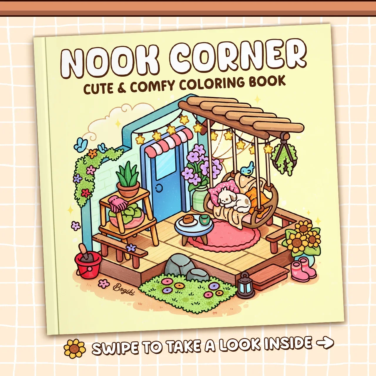 10가지 유형의 색칠 공부 책 COZY FRIENDS 성인과 청소년을 위한 색칠 공부 책, 스트레스 해소 색칠 공부 책 선물용