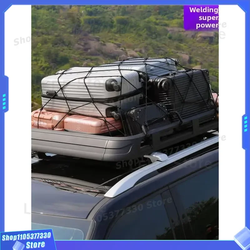 Universal Aluminum Alloy Roof Rack Black Trunk Carrier No Drilling Installation Fit Sedan SUV Car Top Luggage Holder ZJ 9001