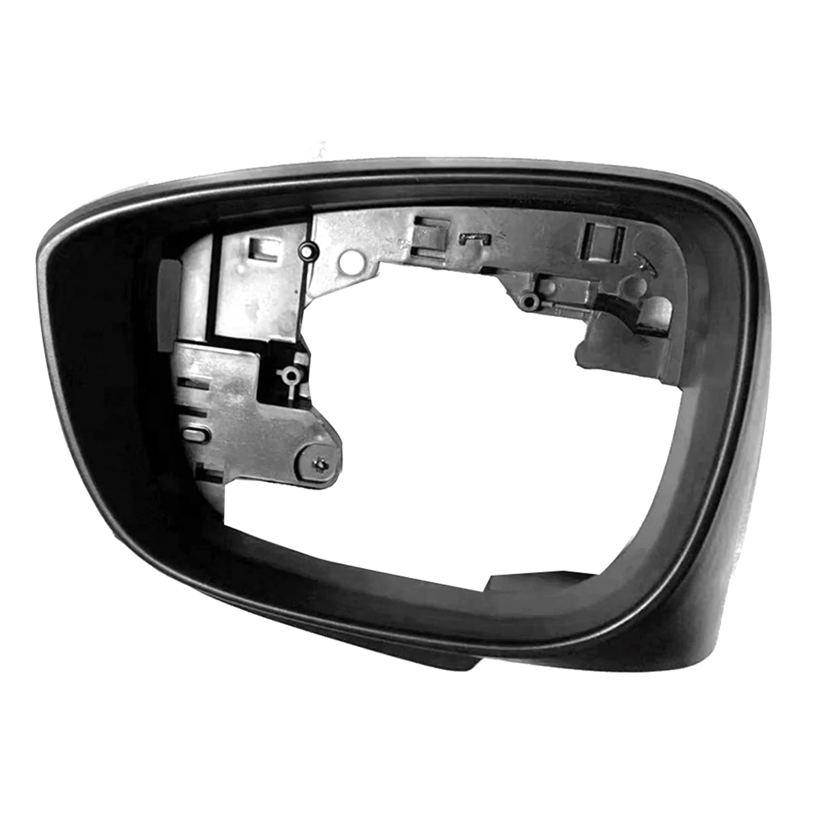 Car Side Left Wing Rearview Mirror Cover Frame Black for Mazda CX-3 2016-2019 CX-5 2015-2016