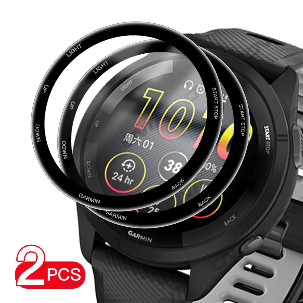 Protector de pantalla para Garmin Forerunner 970 570 965 265 265S 42mm 47mm, película protectora antiarañazos de cobertura completa (NO de vidrio)