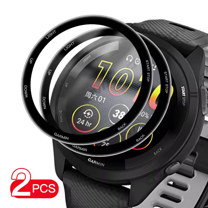 Screen Protector for Garmin Forerunner 970 570 965 265 265S 42mm 47mm, Full Cover Anti-scratch Protective Film (NOT Glass) - Image 7