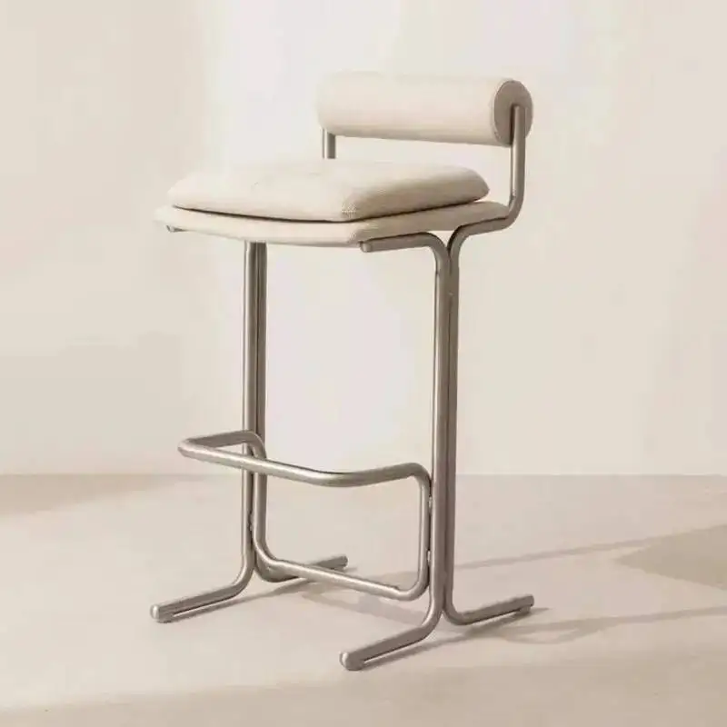 

Stools Bar Chairs Stainless Steel Counter Industrial Party Bar Minimalist Creative Ergonomic Modern Taburetes De Bar Furniture