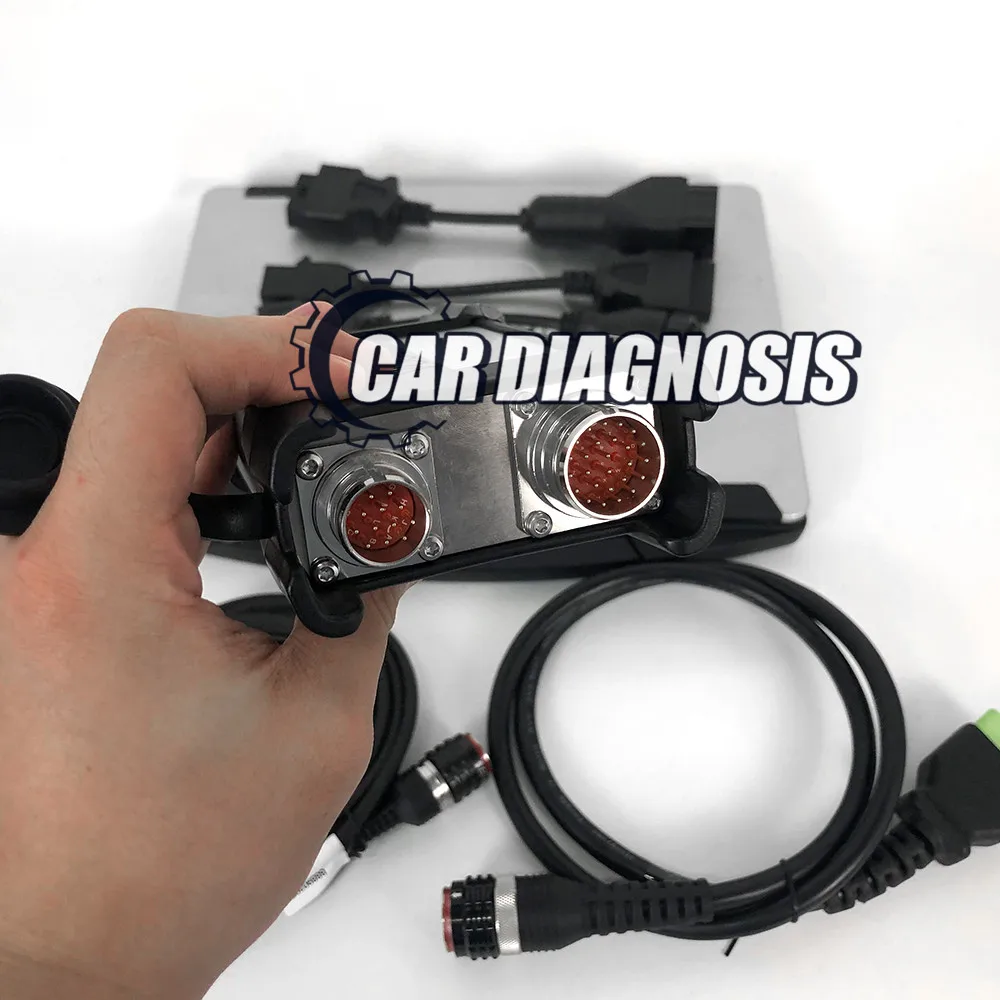 For Vocom II 88890400 for VCADS VOCOM2 Premium Tech Tool for Renault EURO6/FH/FM4 Truck Excavator Diagnostic Tool+CF53 laptop