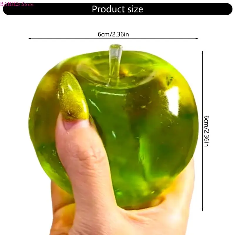 C9GB Moldable Sensory Sensory Toy Fruit Stress Relief Squeeze Toy with Scent