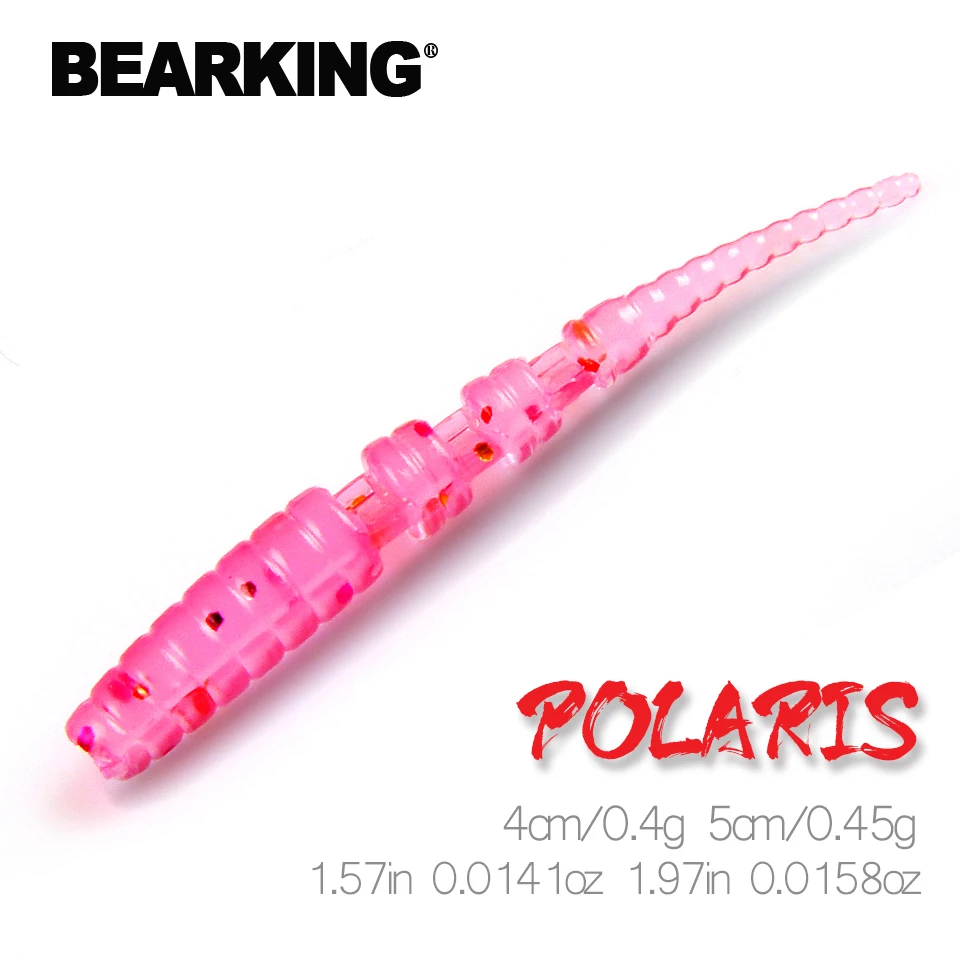 BEARKING Polaris 4cm 5cm Fishing Lures soft lure minnow Artificial Bait Predator Tackle jerkbaits for pike and bass