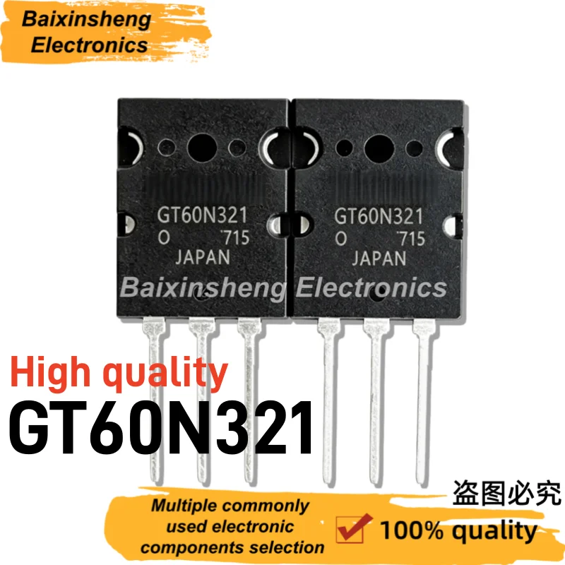 5/10PCS GT60N321 TO-264 IGBT Power Transistor 600V 60A High Power Switching Tube For Inverter In Stock