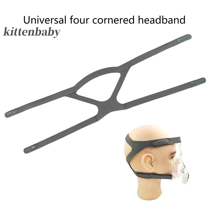 Diadema antironquidos Universal, pieza de ventilador de repuesto cómoda, Apnea del sueño, ronquidos sin máscara, casco, cuidado de la salud