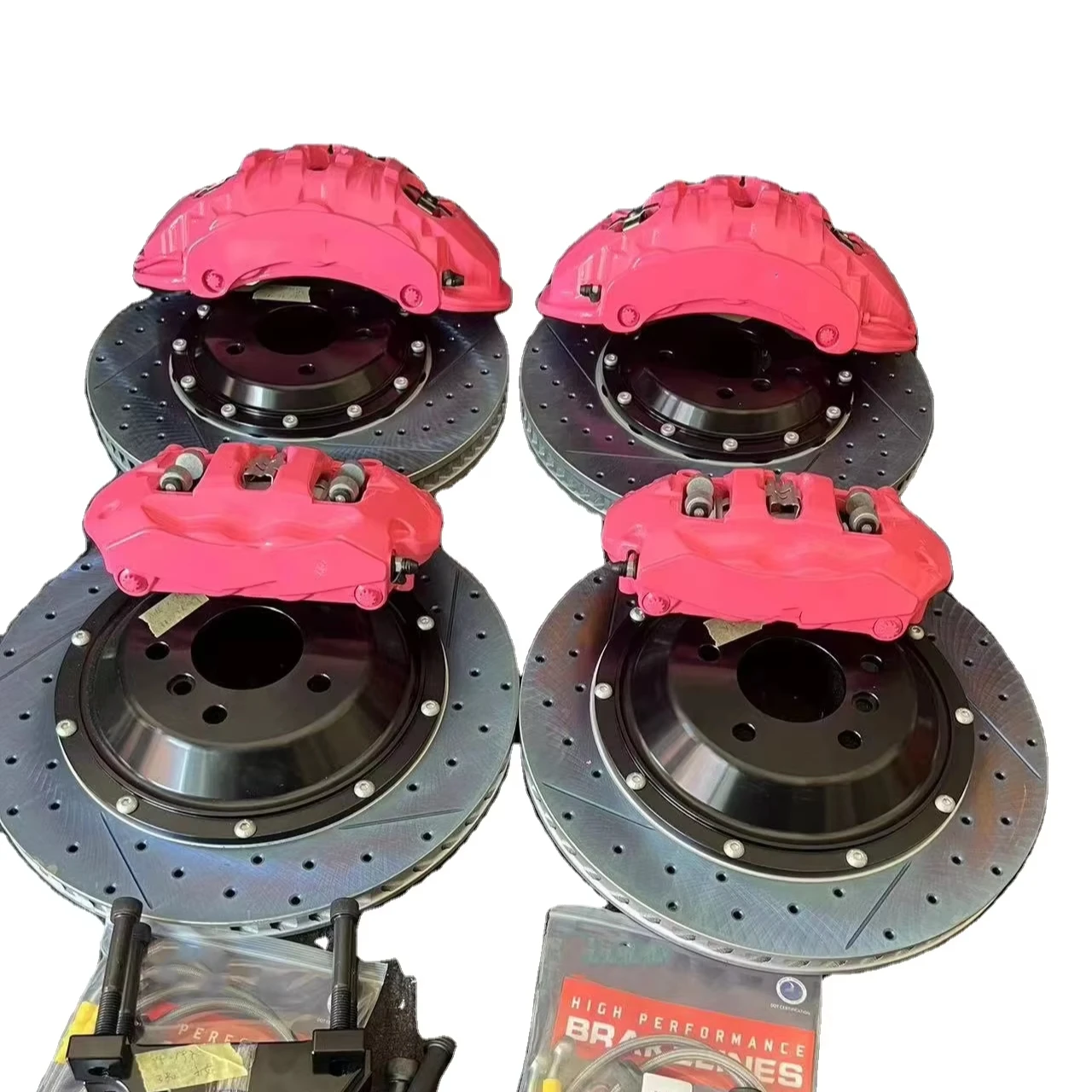

Custom 6 Pot Caliper Brake Auto Racing Car Modified 362*32mm Disk for bmw E36 E46 F10 E90 F30 E60 Big Brake Kit