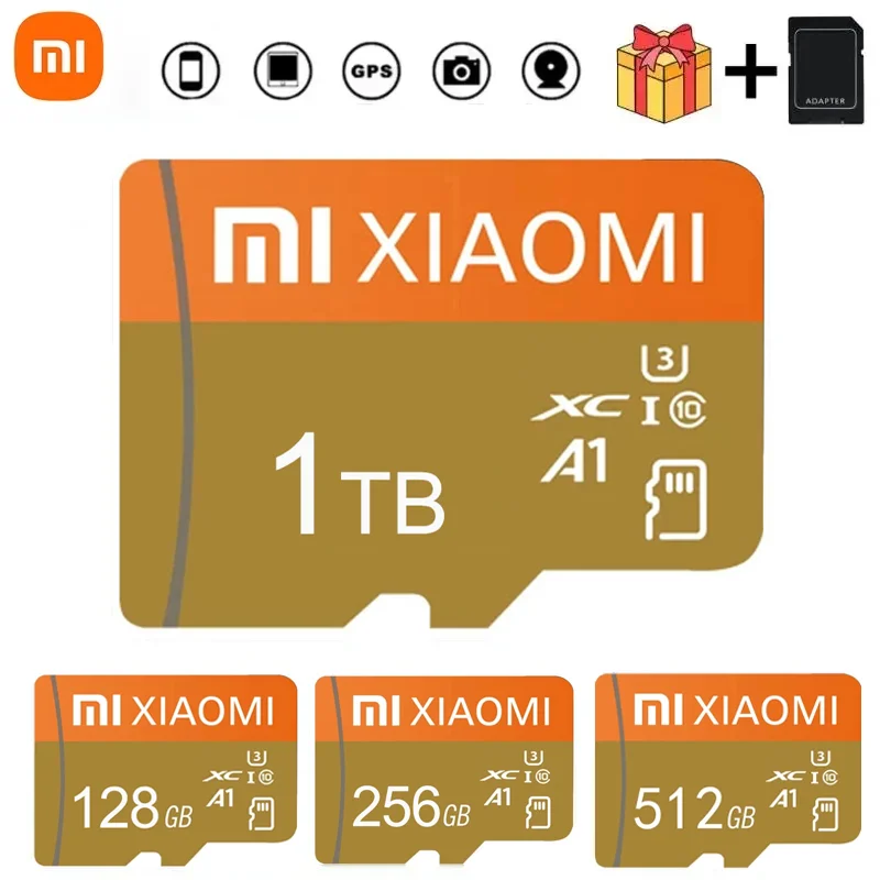 Original Xiaomi Speicher karte 1TB 2TB Hochgeschwindigkeits-Micro-TF-SD-Karte 512GB SD-Karte V60 U3 TF-Karte für Nintendo Switch PS4 PS5-Spiel