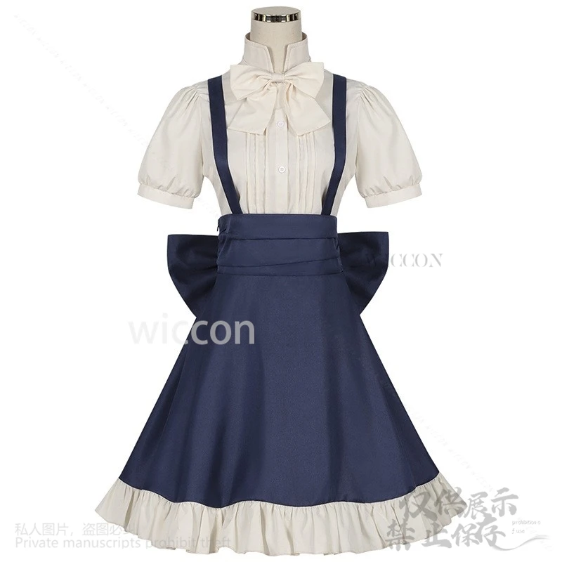 Anime Game Magic Maker Marie Cosplay Costume Dress Lolita Wigs Loli For Girls Woman Halloween Christmas Party Cos Customized