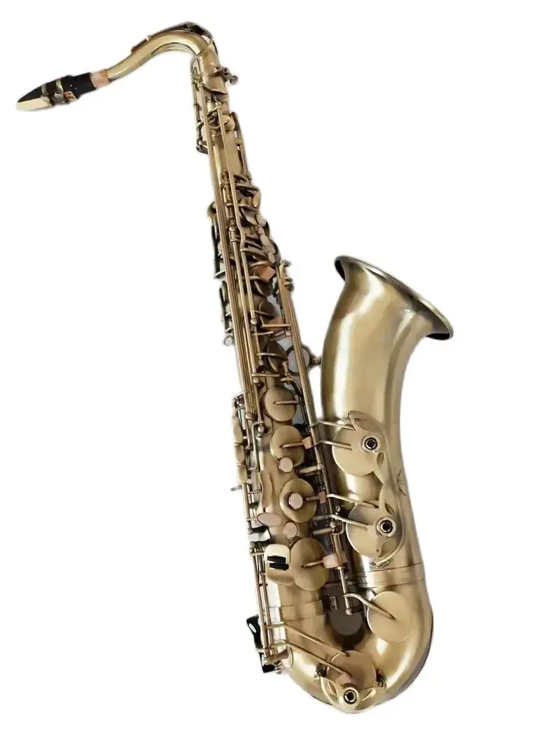 

KALUOLIN Tenor saxophone B Flat Tune musical instruments Antique copper Tenor saxophone Professional