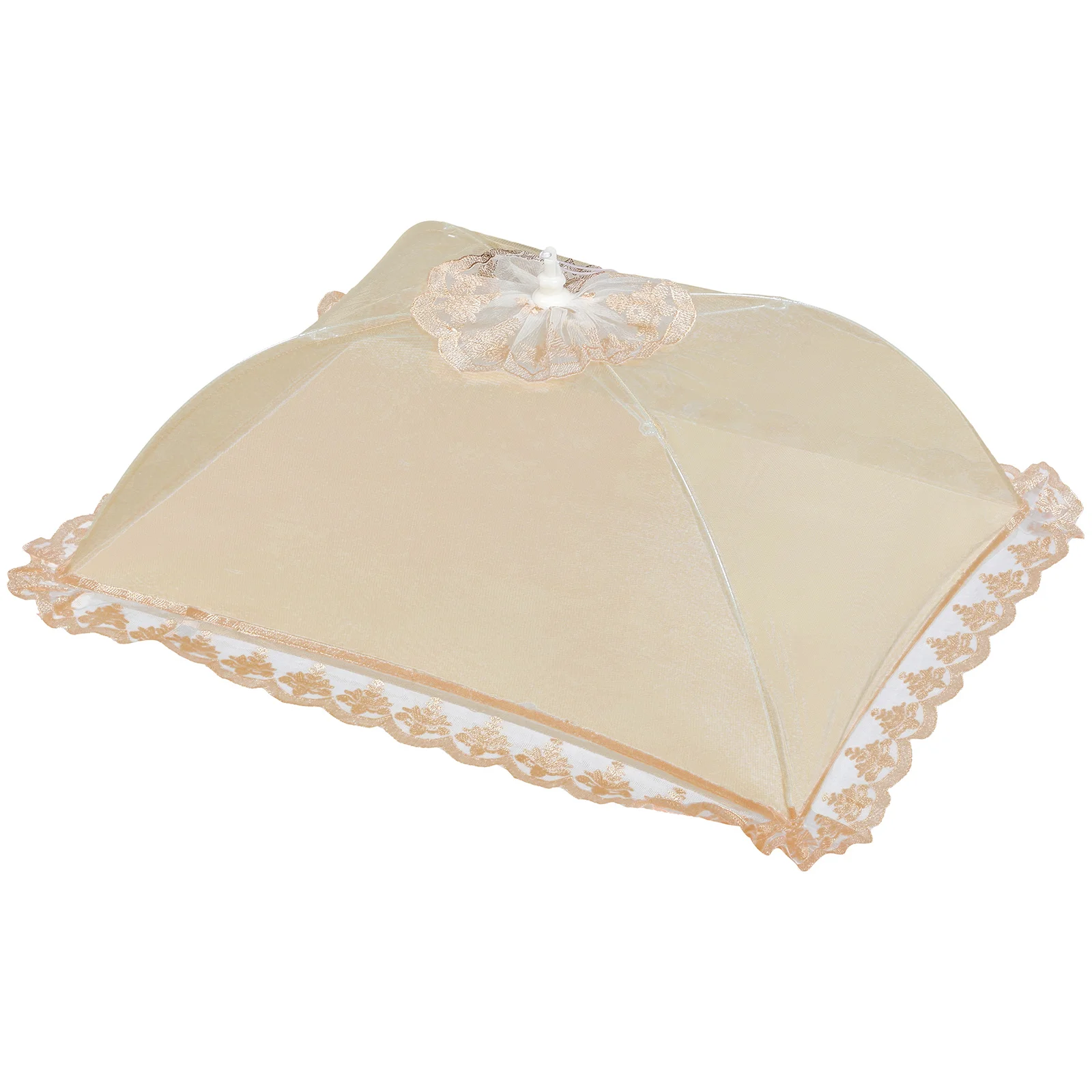 Cubiertas plegables para alimentos, cubierta de mesa con pantalla de malla de 50x70cm, suministros de Catering para fiesta de barbacoa y Picnic, Protector de alimentos para exhibición de Buffet