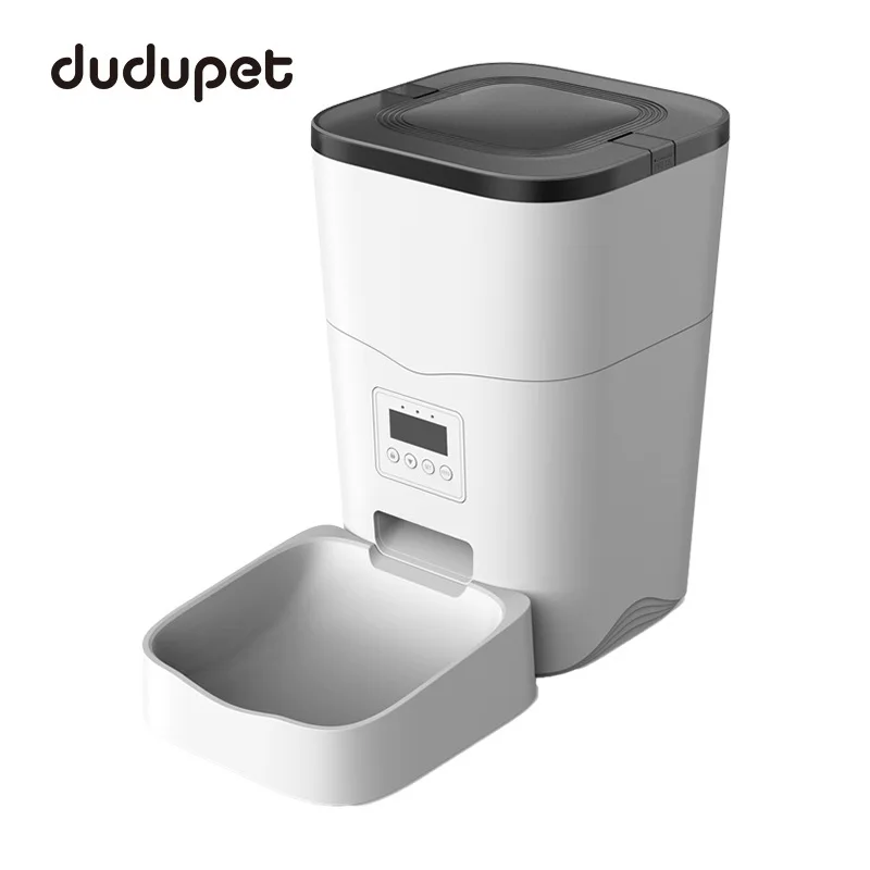 آلة التغذية الكمية المتنقلة للتحكم عن بعد للكلاب والقطط، وحدة تغذية أوتوماتيكية لوعاء القطط والكلاب مستلزمات الحيوانات الأليفة 3 لتر #3