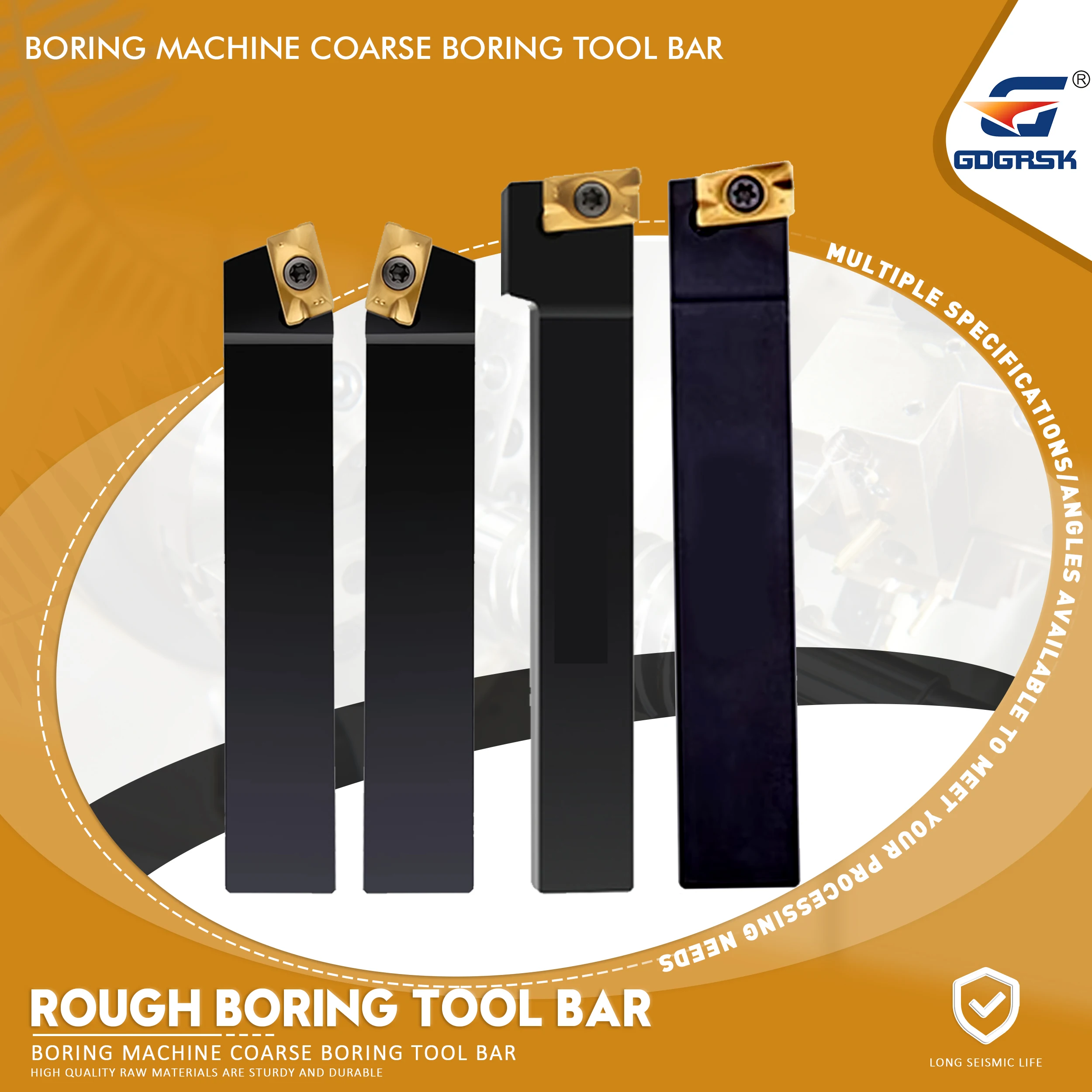 400R CNC Boring Machine Coarse Boring Bar Cutter 400R716 Rough Cutting Tool 90 Degree Right Angle Tools Bar For APMT1604 Inserts