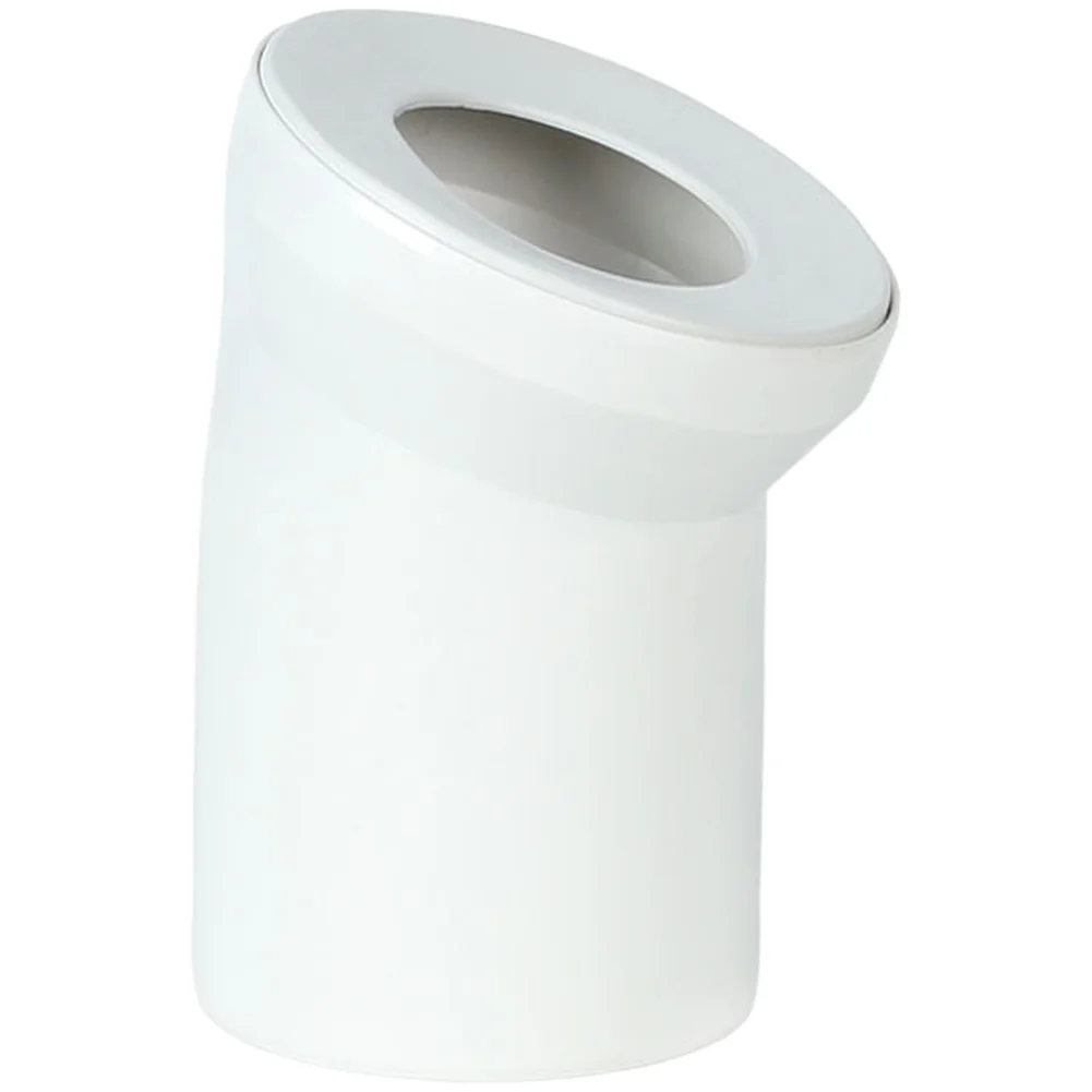 Offset Toilet Drain Pipe DN110 Wall Mount Compatible with Side Discharge WC Pan 22 45 90 Degree Bend PP Material