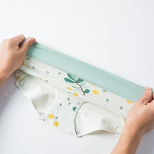 ارتفاع الخصر 4 قطع / مجموعة سراويل قطنية نسائية جسم المشكل أزياء ملخصات بالإضافة إلى حجم M-4XL ملابس داخلية تنفس الراحة الملابس الداخلية النساء أعلى 10 بيع سراويل داخلية كبيرة صور - No2