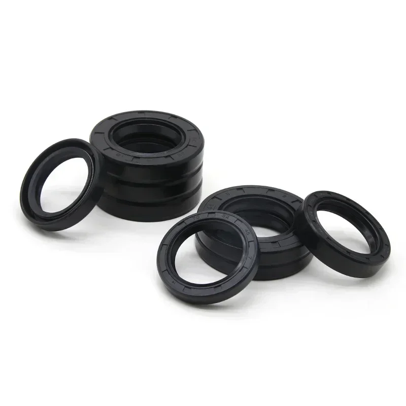 Black NBR Oil Seals ID32mm TC-32*42/43/44/45/48/50/52/55/58/60/62/65/72*5/7/8/10/12mm Nitrile Rubber Shaft Double Lip Gasket