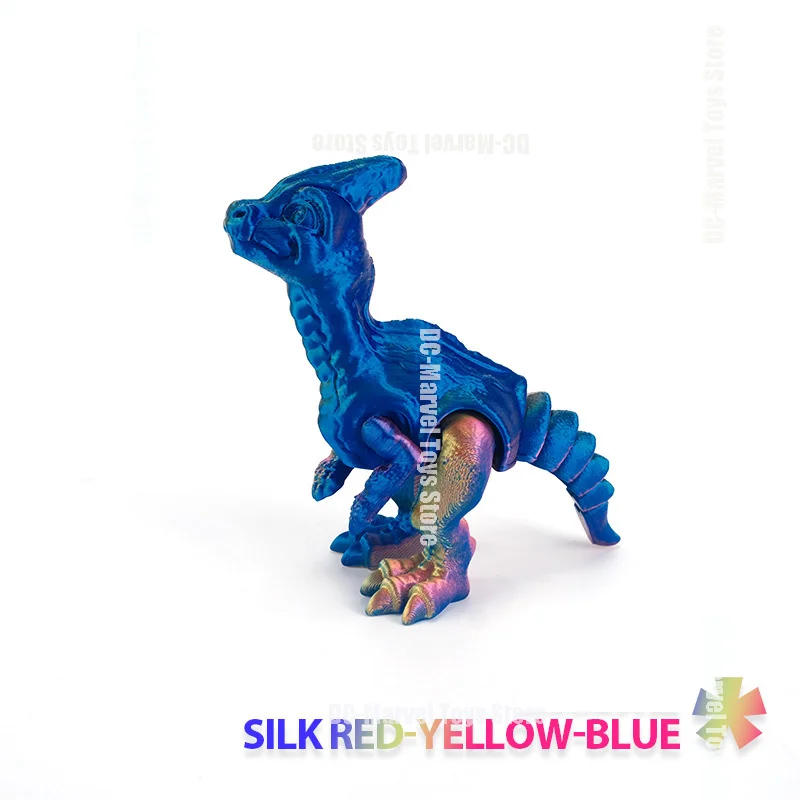 【En stock】Nueva estatua de dinosaurio Flexible Brachiosaurus impresa en 3d, figuras de acción multiarticuladas para autismo/adhd, juguete de regalo personalizado