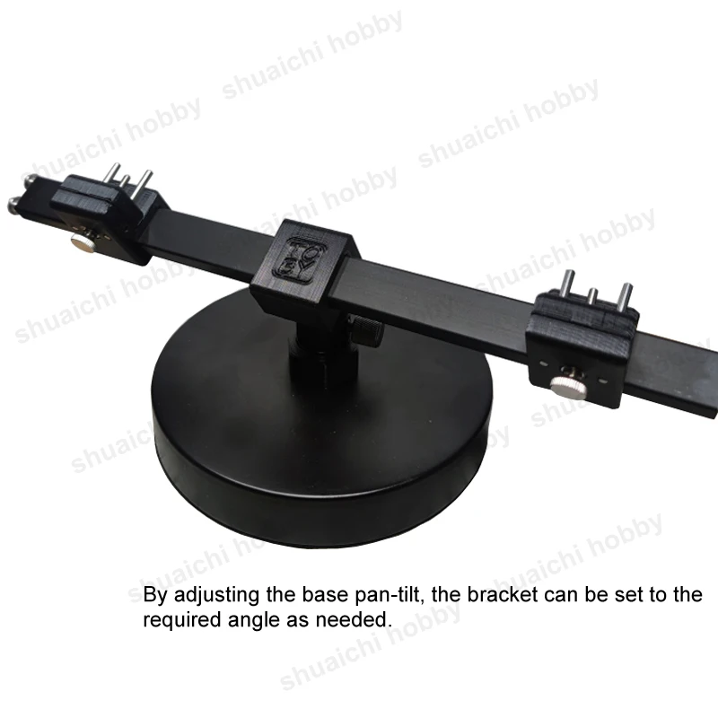 1Set Universal Rotating Bracket Base for Keel Wooden Boat Model Assembly/Making Anti Rollover Adjustable Support Auxiliary Tool