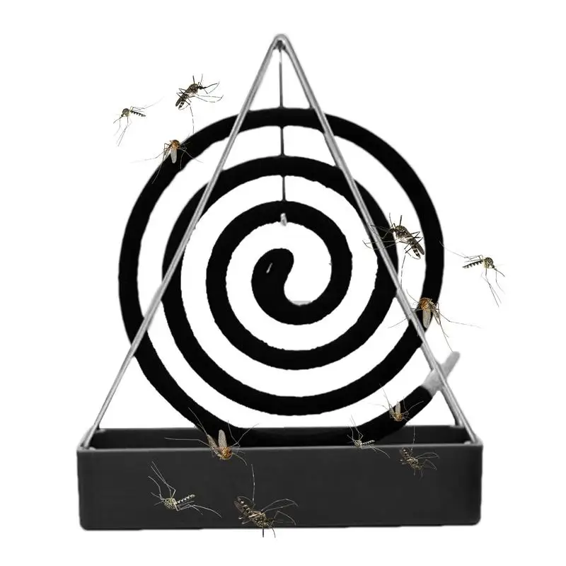 Creative Hanging Vertical Mosquito Incense Holder Sandalwood ireproof Coil Mosquito Box Portable Gray Mosquito Incense Base