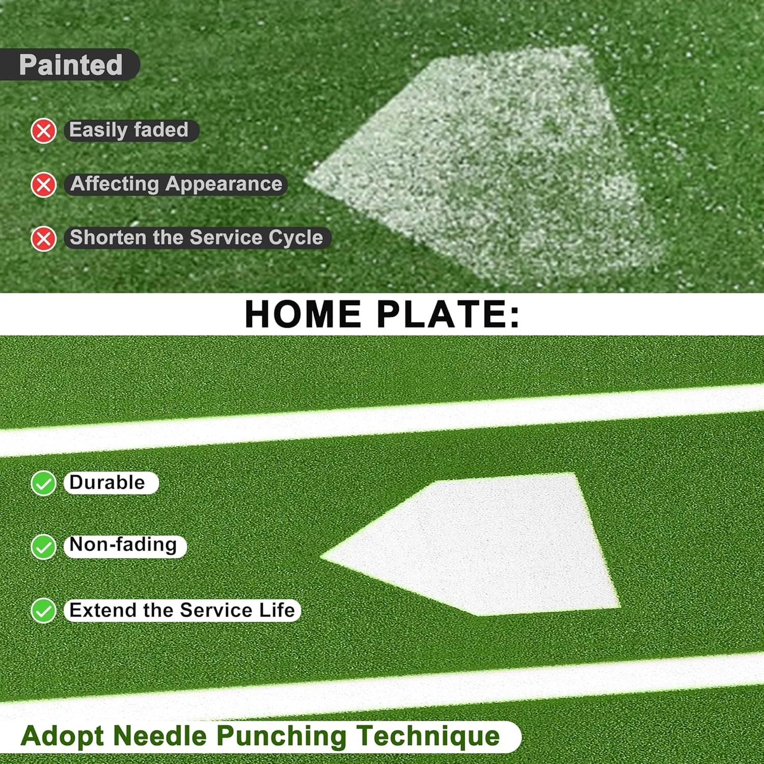 야구 타격 매트 타격 연습 장비 보조 도구 야구 타격 매트 훈련 야구 피칭