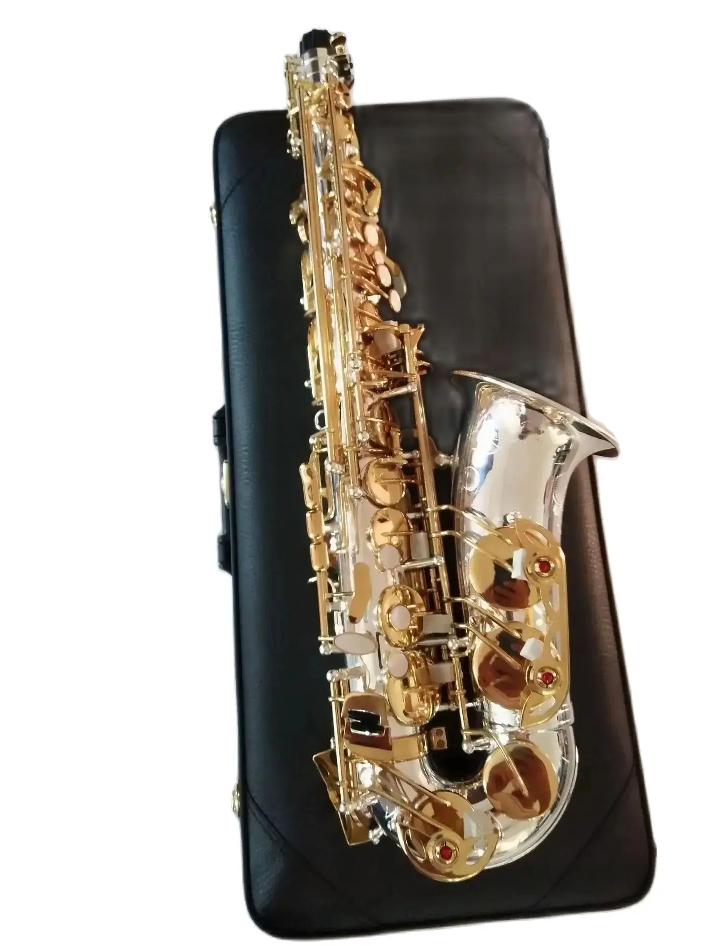 

kaluolin Professional Brand New Japan Alto Saxophone Gold Key Super Top Best QualitySax With case Reed mouthpiece