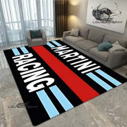 Martini logo print carpet  living room bedroom carpet non-slip doormat photography props kawaii rug bedroom decor birthday gift