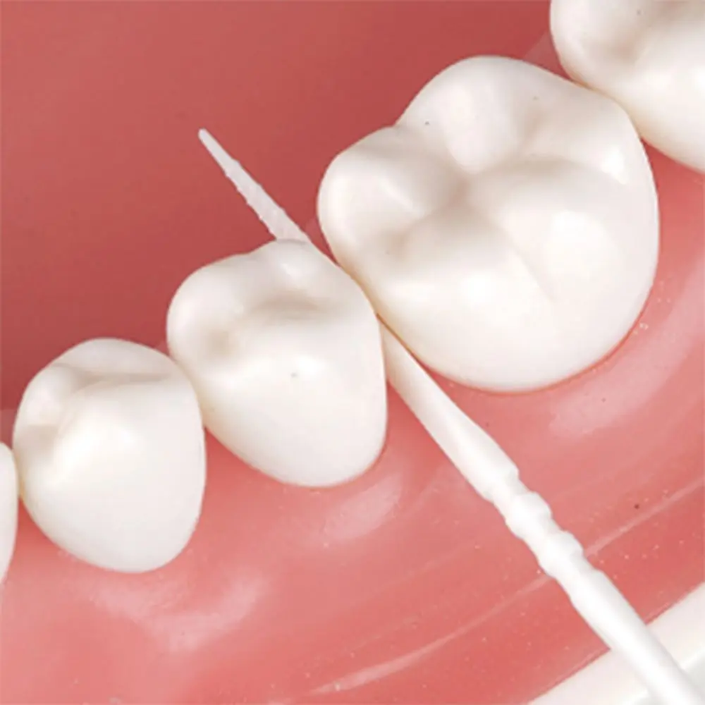 300/60 قطعة المتاح المزدوج نهاية مسواك البلاستيك المحمولة عظم السمك على شكل فرشاة بين الأسنان تنظيف الفم العناية باللثة