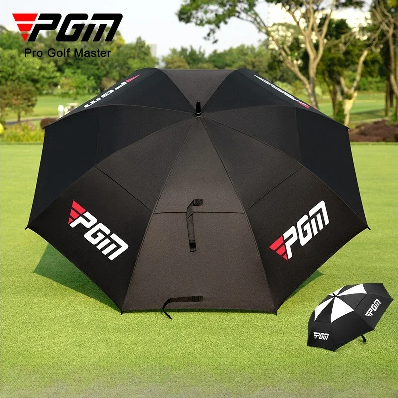 

Зонт для гольфа, ультралегкий, из углеродного волокна, автоматический, увеличенный на 125 см, двухслойный, ветроустойчивый, устойчивый к УФ-излучению, UPF50+, YS008