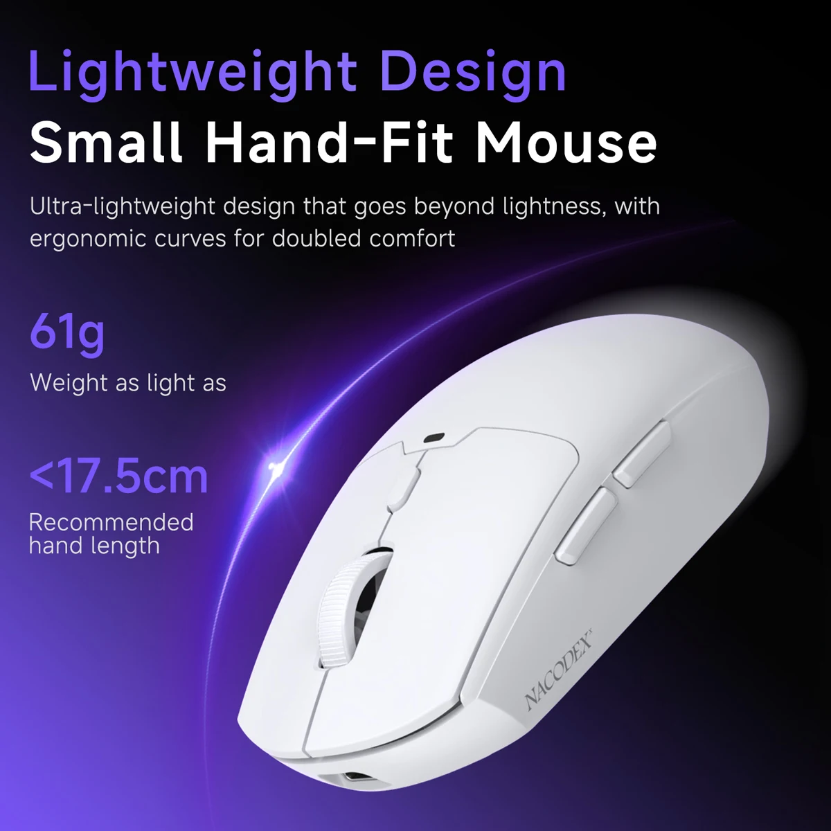 

AJAZZ NJ11/NJ11 MC Tri-Mode Wireless Mouse Dual 1K Polling Rate 300mAh Ergonomic Mice For Laptop PC Office Gaming