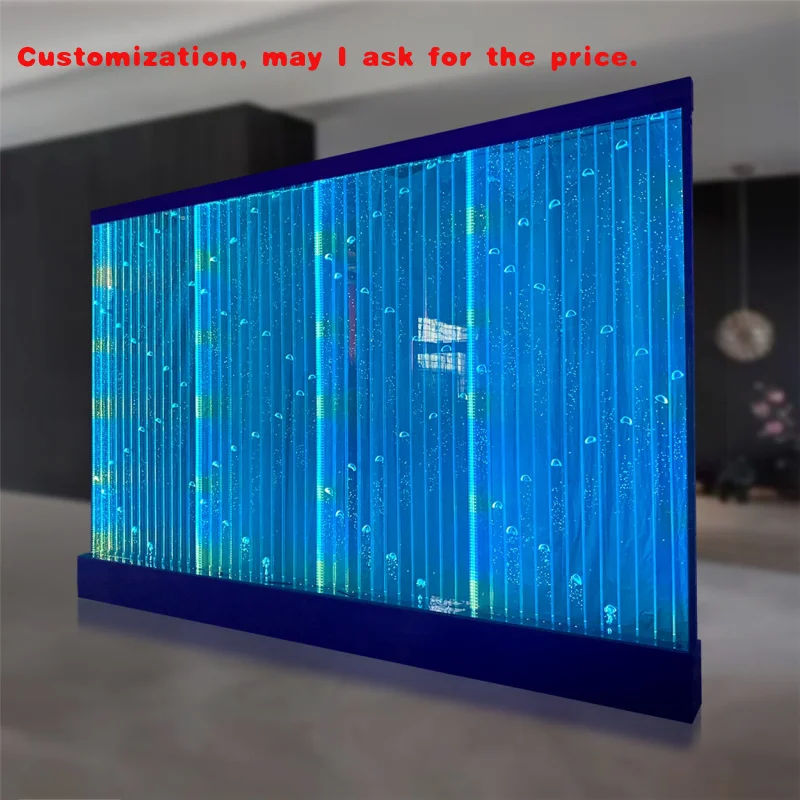 

на заказ.Интерьерный дизайн, идеи украшения комнаты, светодиодная цифровая акриловая пузырьковая стена