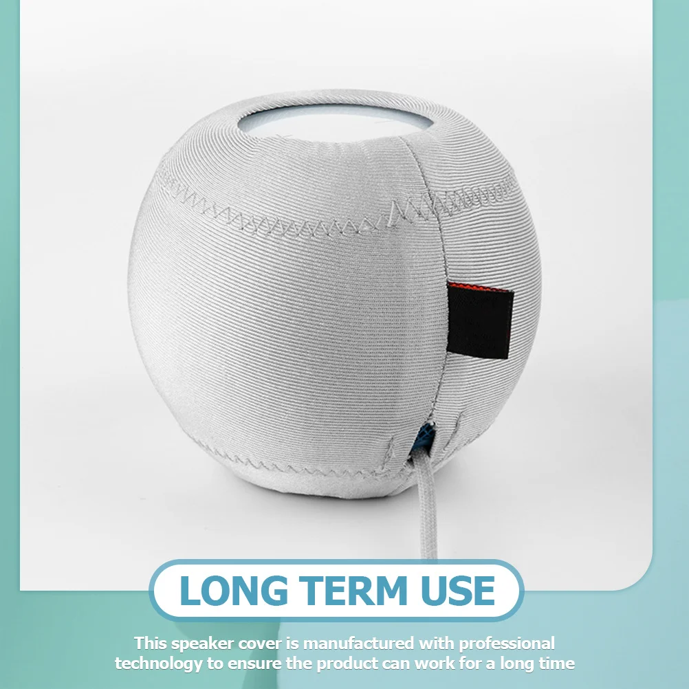 

Speaker Cover Compatible Outdoor Wireless Portable Speaker Protective Case Elastic Band Cloth Sleeve Dustproof