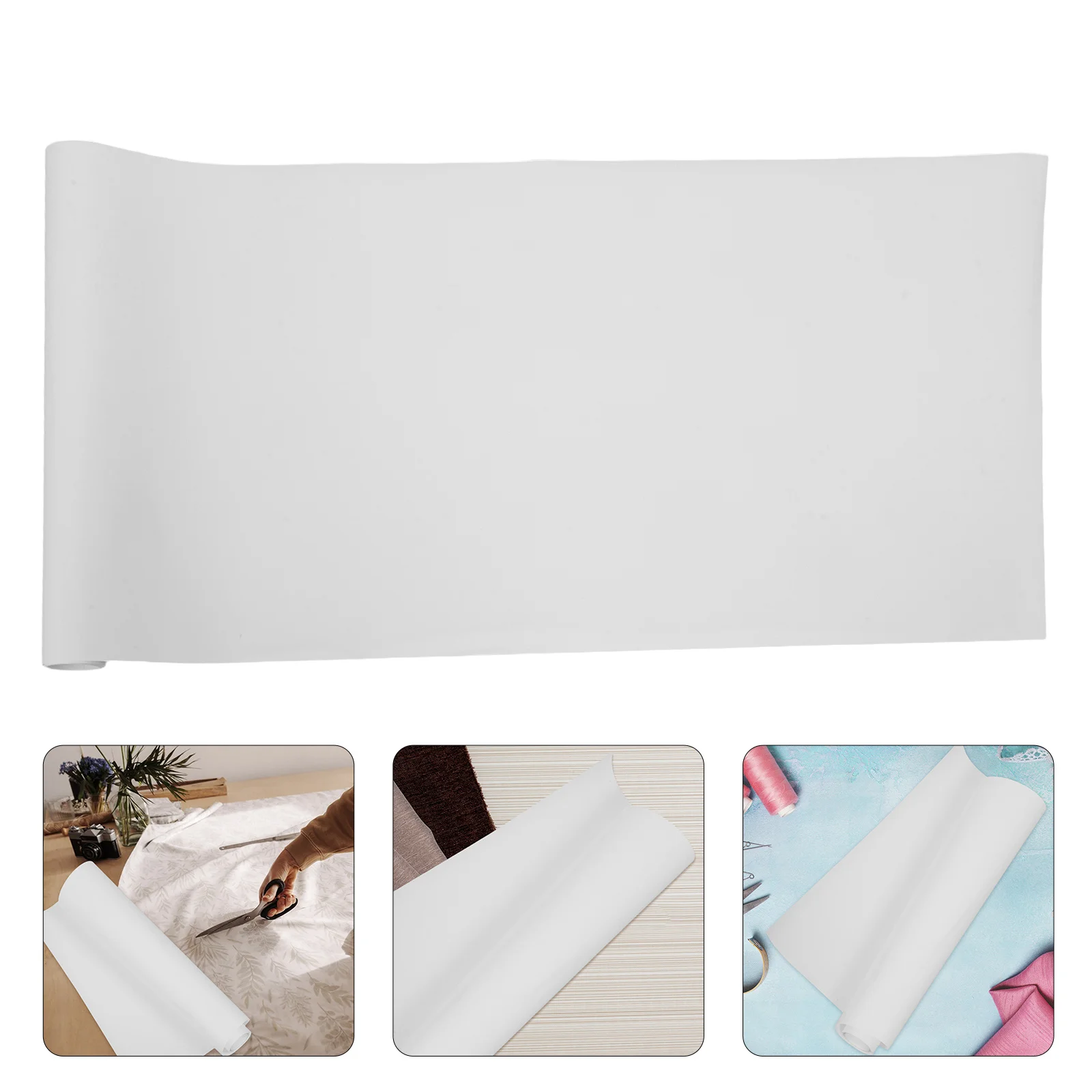 

1 Roll White PU Matte Htv Heat Transfer Vinyl Roll for Shirts Heat Press Cutting Machine Iron on DIY Craft Designs