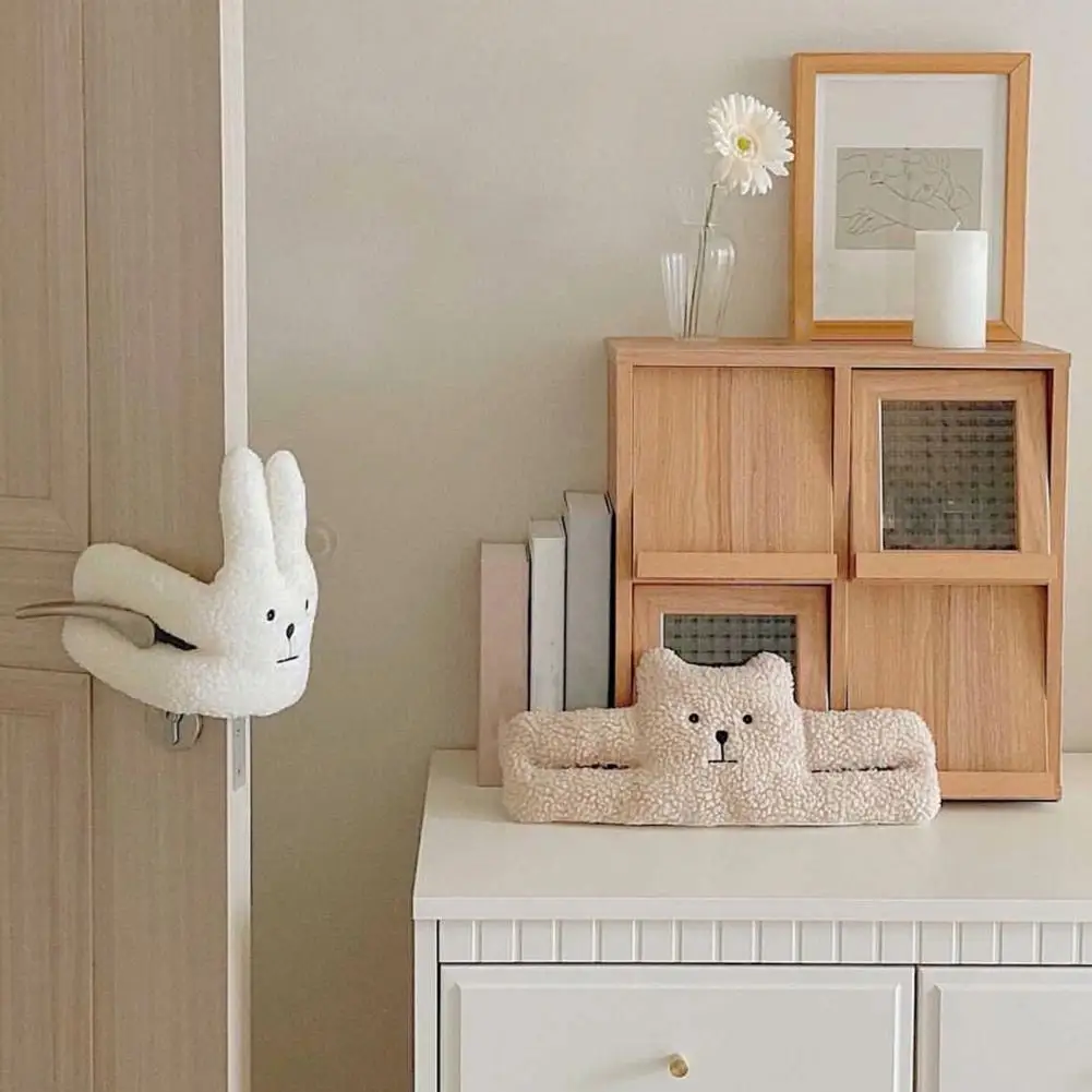 Door Stops  Fashion Bear Doll Baby Finger Pinch Guard Protector  Prevent Slamming Door Hanging