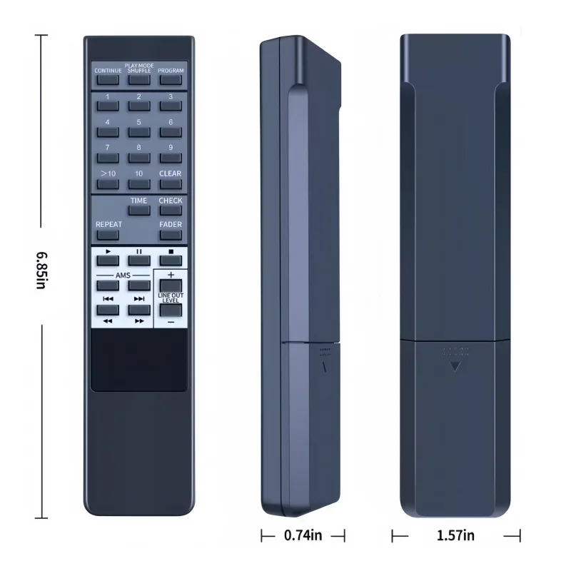 

Applicable to Remote Control Compatible with RM-D195 CDP-P79 CDP-S39 CDP-295 RM-D420 CDP-261 CDP-297 CDP-361Compact CD Players