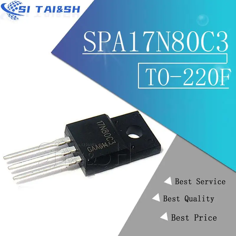 

Si Tai&SH 5PCS SPA17N80C3 17N80C3 17A 800V N F Data system