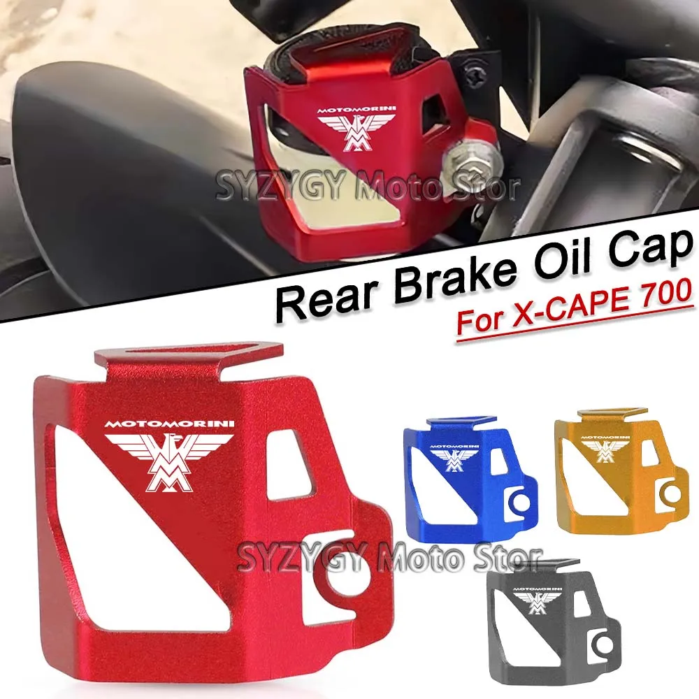 

For Moto Morini X-cape 700 x-cape 700 Motorcycle Rear Brake Fluid Reservoir Cover Oil Tank Protection