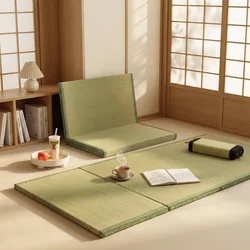 Foldable Japanese Tatami Mat Filling Coconut Fiber Rectangle Large Carpet Apartment Bedroom Sleeping Flooring Futon Mattress