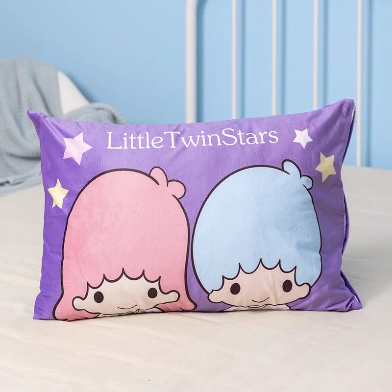 Cute Anime Sanrio Pillow 60X40Cm Cartoon Hello Kitty Cinnamoroll Double-Sided Printed Pillowcase Children Dormitory Pillow Gift