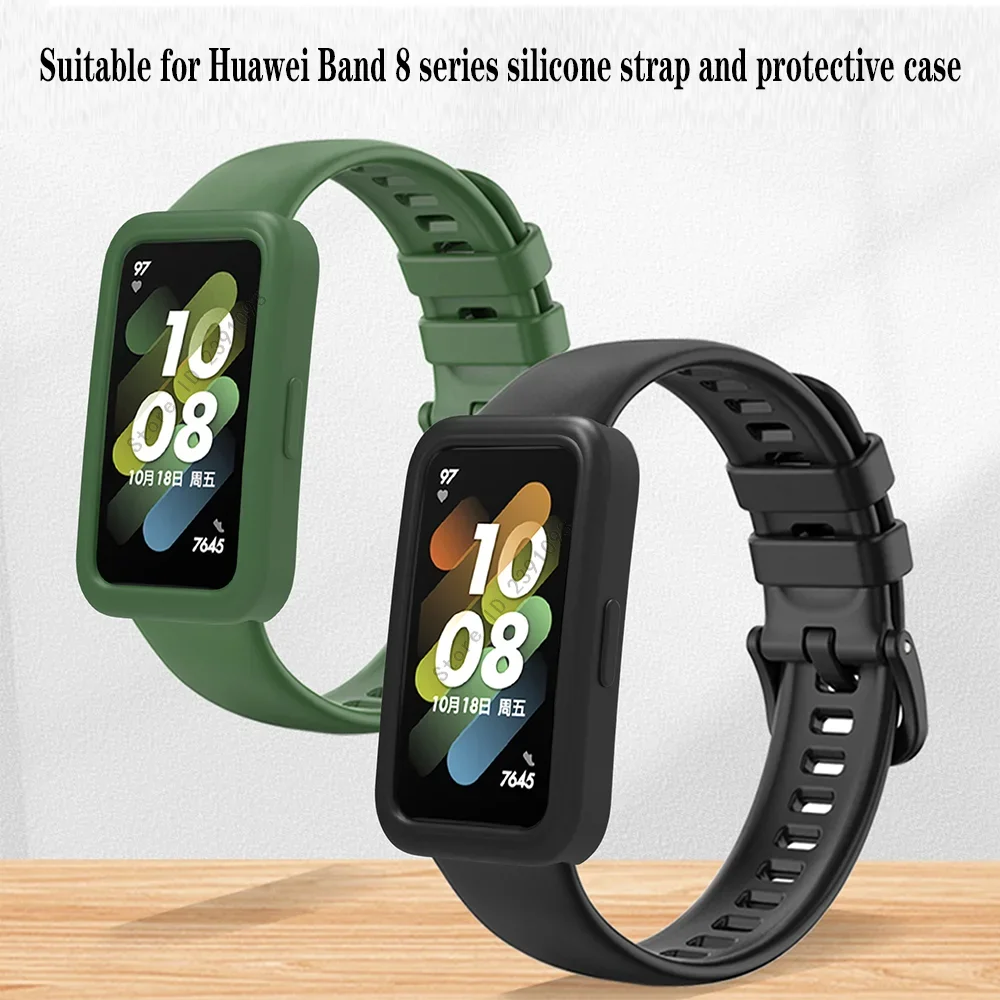 Cinturino in silicone per accessori cinturino Huawei Band 8 Cinturino di ricambio per smartwatch per braccialetto Huawei Band 8 correa