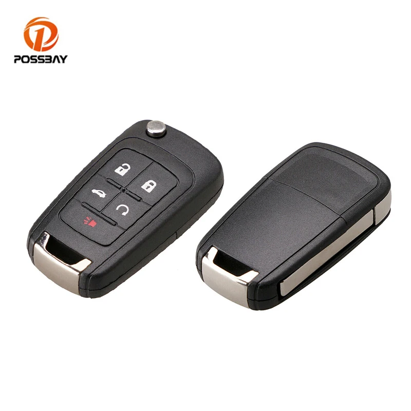 

2Pcs Car Remote Control 13504199 5 Buttons Remote Key Auto Replacement Parts for Chevrolet Impala 2014 2015 2016 2017 2018 2019